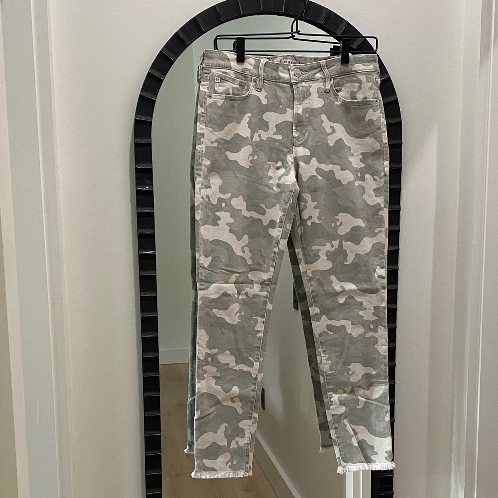 Dear John Beige Camouflage Jeans